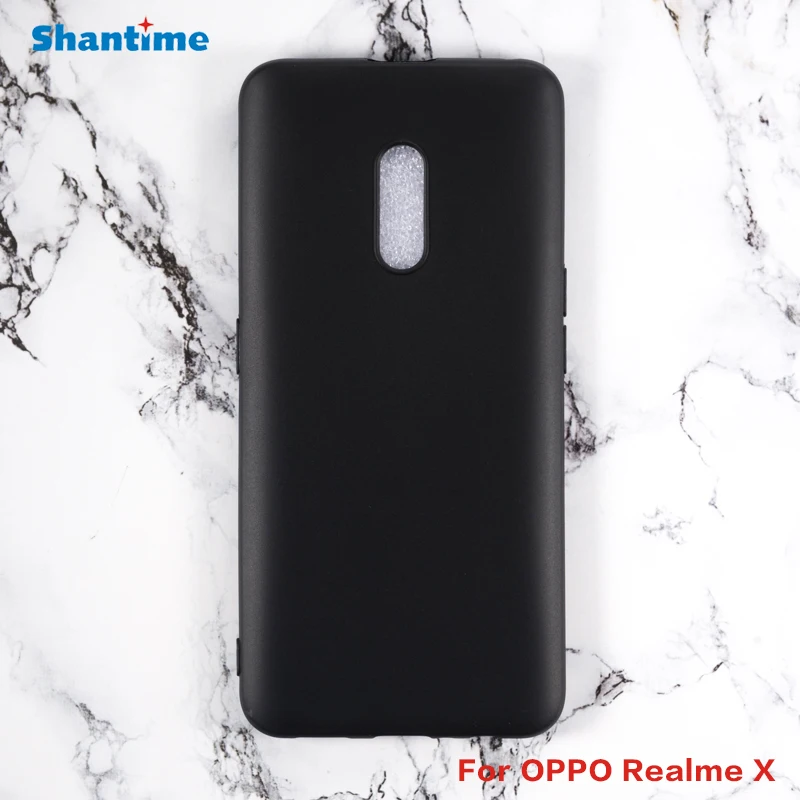 

For OPPO Realme X Gel Pudding Silicone Phone Protective Back Shell For OPPO Realme X Soft TPU Case