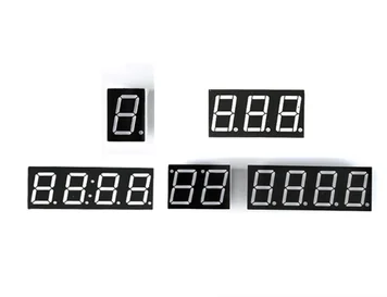 Светодиодный дисплей 0 36 дюйма 3 4 битный 7 сегментный светодиодный общий