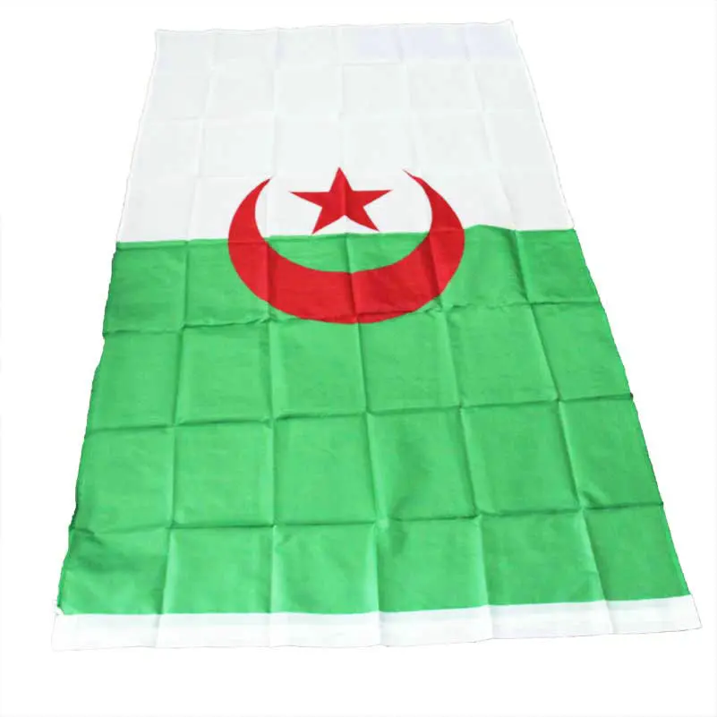 90x150 см Алжир флаг Национальный флаг баннер офисные активности парад разноцветное украшение для дома NN031