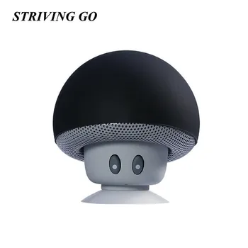 

Waterproof Portable Wireless Mini Bluetooth Speaker Loudspeake Mushroom Travel Speaker For Iphone PK BTS06 Q9 A9 S28 A5 C6 A8 Y3