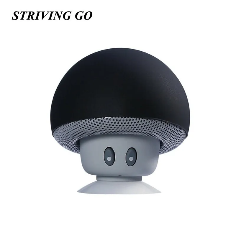 Waterproof Portable Wireless Mini Bluetooth Speaker Loudspeake Mushroom Travel Speaker For Iphone PK BTS06 Q9 A9 S28 A5 C6 A8 Y3