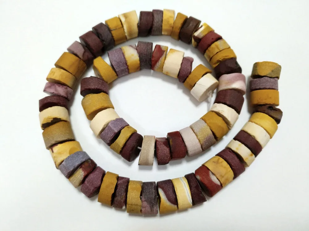 

Matte Mookaite beads,12mm Wheel bead for gem jewerly making,Rough matt Stone beads 1strings/lot 15.5