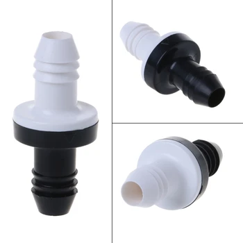 

1Pc Inline Check Valve Fuel Diesel Gas Liquid Air One Way Non Return Check Valve