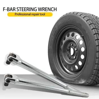 

Cr-V Breaker Bar Socket Drive F Spanner Flex Head Socket Wrench Hand Tool 6-8 Inch Handle 180 Degree Flex Head Wrench Hand Tool