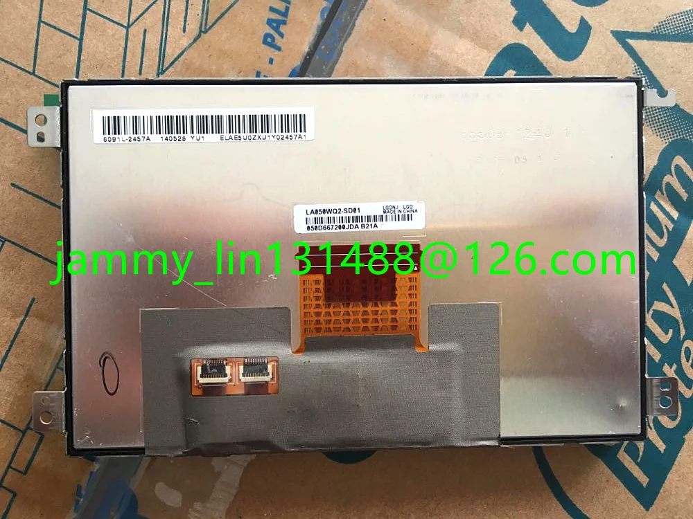 

Original new 5" Inch LCD display LA050WQ2-SD01 LA050WQ2(SD)(01) LA050WQ2 with touch screen panel for car GPS navigation audio