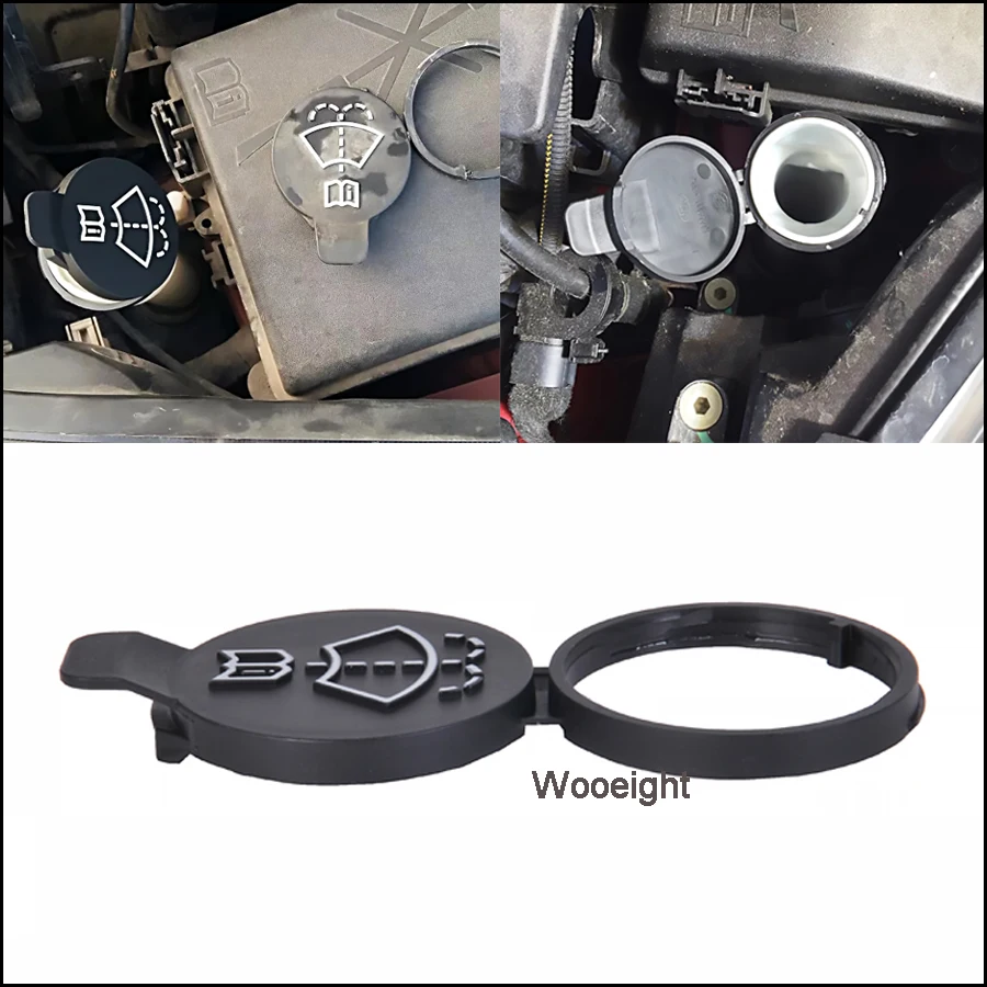 

Wooeight Car Windshield Wiper Fluid Reservoir Tank Bottle Cap 13227300 Fit For Chevrolet Colorado Cruze Malibu Buick Cascada