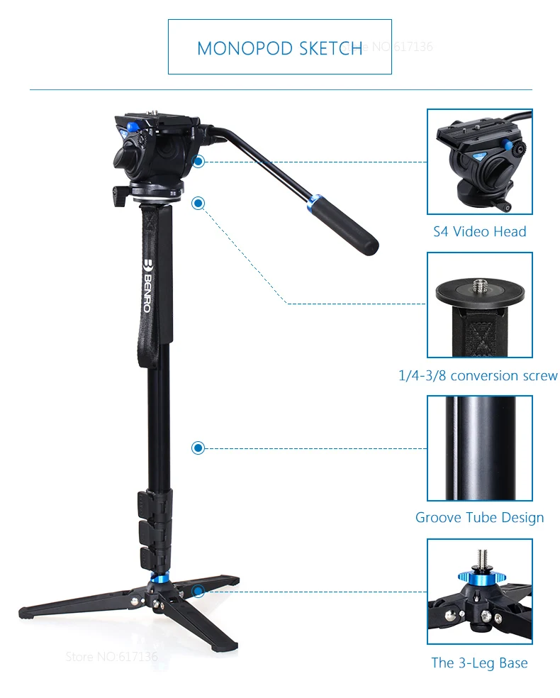 A35FDS4 Monopod 03-4
