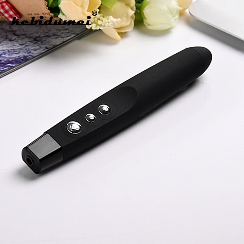 Kebidumei USB Мощность Point PPT Presenter Дистанционное Управление Беспроводной лазерный