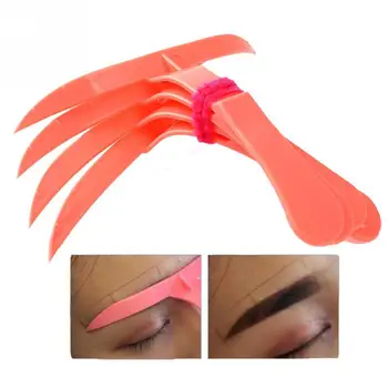 

4pcs/Set Korean Design Microblading Training Makeup Tools Eyebrow Shaping Stencils Eyebrows Grooming Tools Stencil