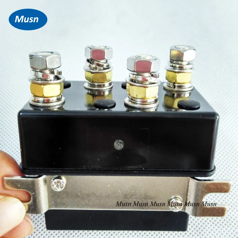 

Best Quality Factory Supply 12V DC Reversing Contactor 200A contactor use for auto electric winch,ships , trains
