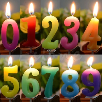 

Cake Numbers Age Candle Kids Baby Birthday Anniversary Party Supplies Decoration N27 Drop Ship