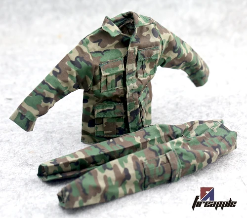 Костюм мужской Камуфляжный 4 цвета 1/6|Игровые фигурки и трансформеры| |