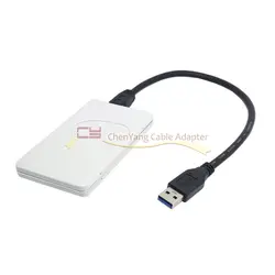 100 шт./CY 1,8 дюймов Micro sata 16pin 7 + 9 SSD к USB 3,0 внешний жесткий диск Корпус для ноутбука и ПК Mac book черный цвет