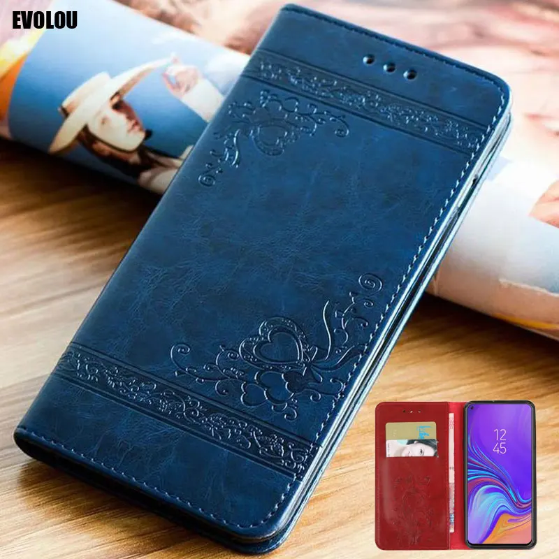 

3D Flower Embossed Flip Leather Case for Samsung Galaxy A70 A60 A50 A40 A30 A20 A10 M10 M20 M30 Wallet Cover Magnetic Phone Bag