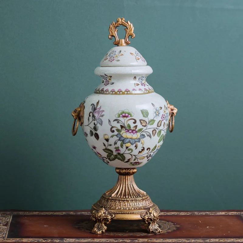 

Creative household decorations, ceramic vases European-style handicraft living room porch vases