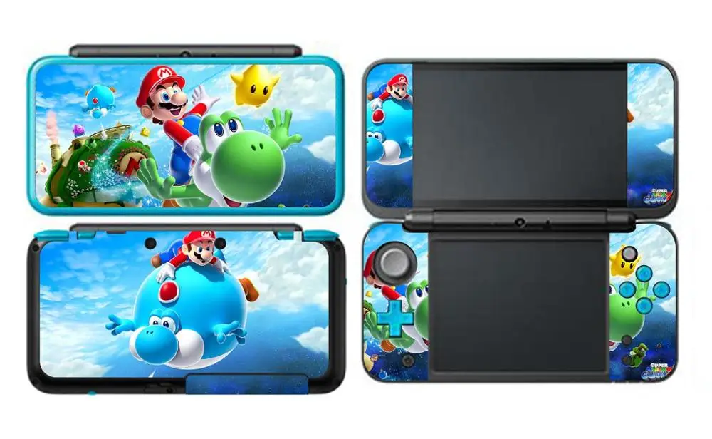 Супер MARI0 виниловая кожа Наклейка протектор для nintendo NEW 2DS XL LL Скины Наклейка s - Цвет: 114