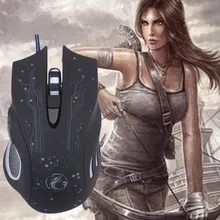 Professional Wired Gaming Mouse 6 Button 3200 DPI LED Optical Cable Computer Opto-electronic Mouse Gamer For PC Laptop Desktop