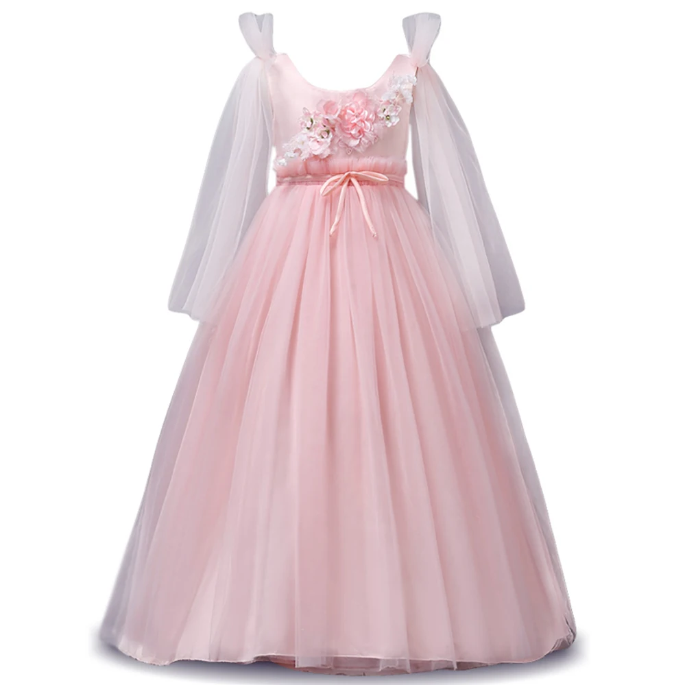 

Evening Dress Kids Bridesmaid Wedding Flower Girls Girls Princess Dress Children Party Dress Teenage Clothing 7 8 9 10 12 Year