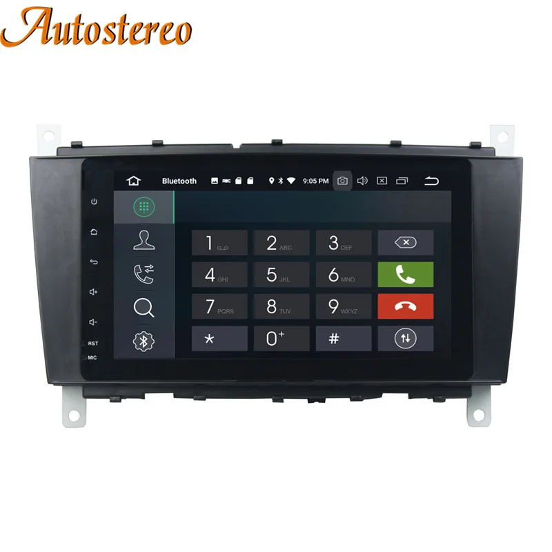 Flash Deal DSP Autostereo Android 9 Car DVD Player GPS navigation For Mercedes Benz C-Class W203 CLC G Class headunit multimedia player 64G 1