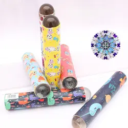 Детские игрушки вращающийся бумажный калейдоскоп, разнообразие полигоны забавные творческие Обучающие игрушки детские аутизм детские