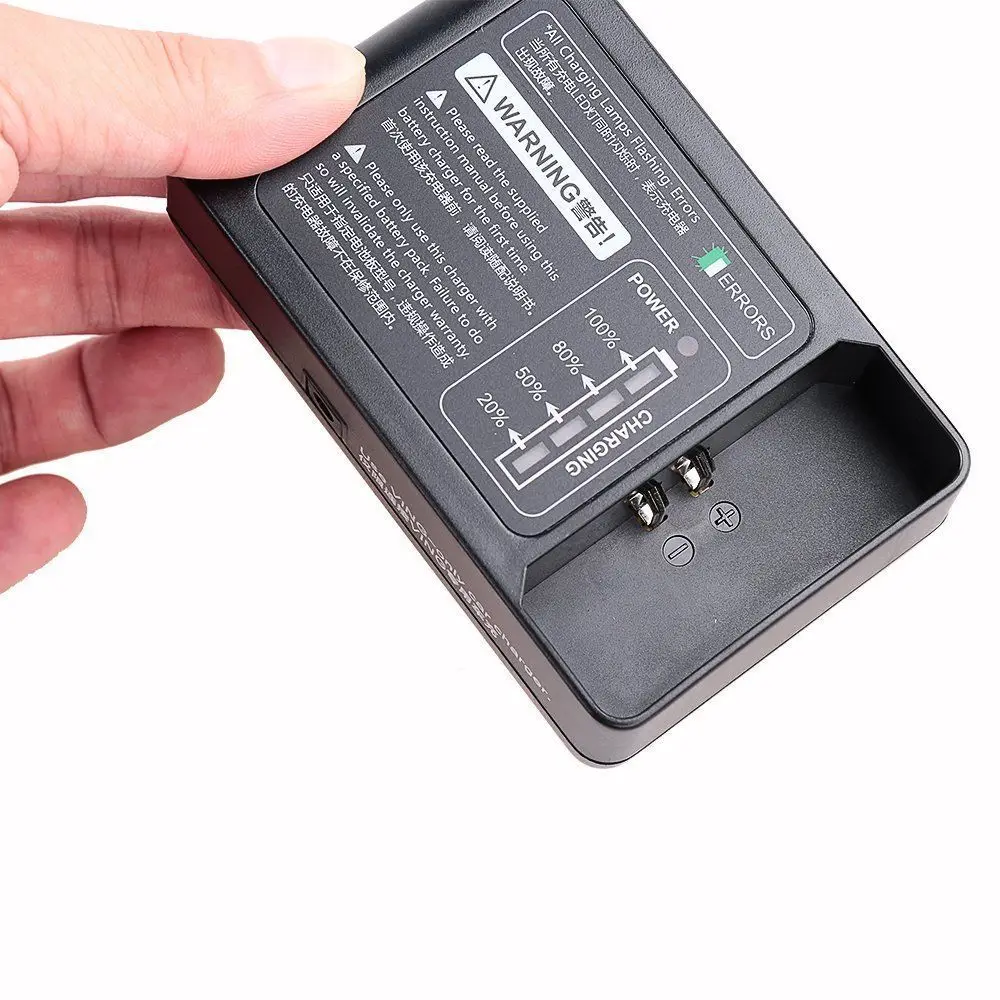 GODOX VC-18 Charger Kit for Godox VB18 Li-ion Battery Ving V850 V850 II V860II-S V860C V860II Speedlite Flash
