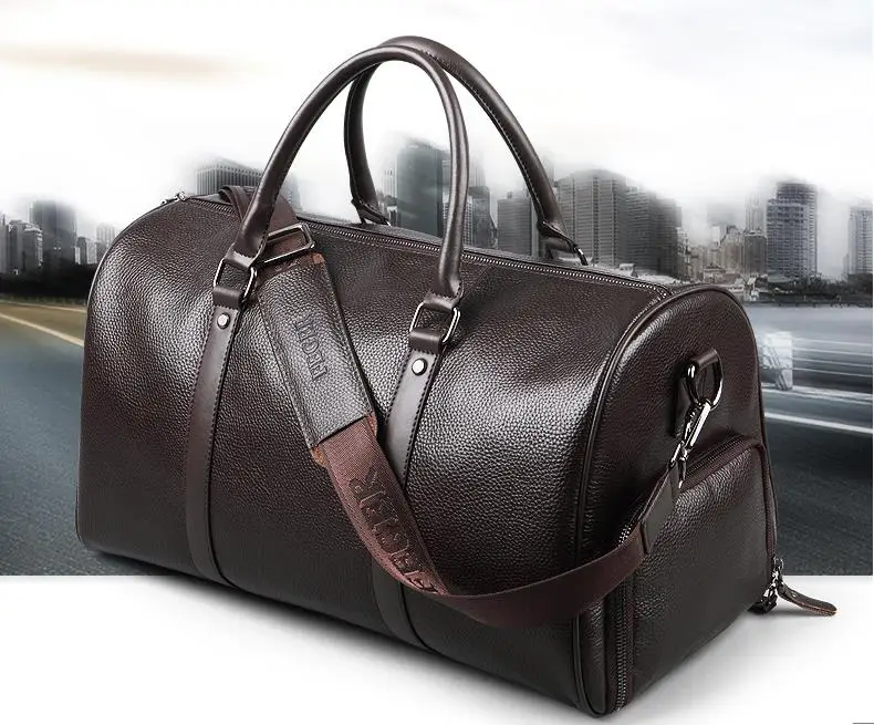 genuine leather men's travel bags (1)