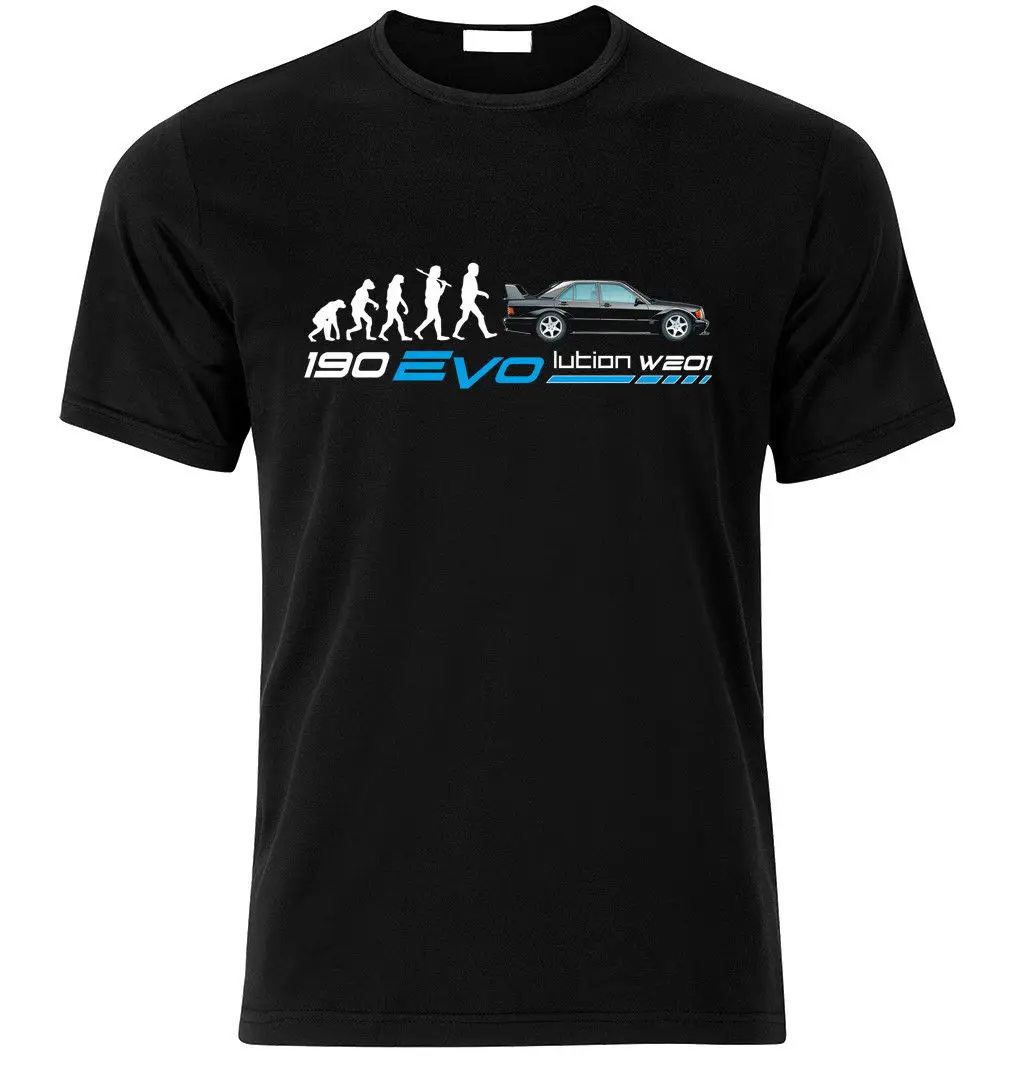 Футболка fuer W201 EVO II DTM 190 Fan t shirt Weihnachtsgeschenk | Мужская одежда