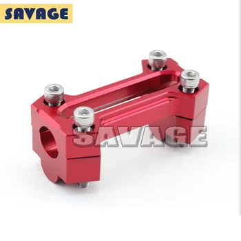 

2015 New Arrival CNC Aluminum Motorcycle Handle bar Handlebar Mount Clamp Riser 20mm For KAWASAKI Z800 2013-2014 Red