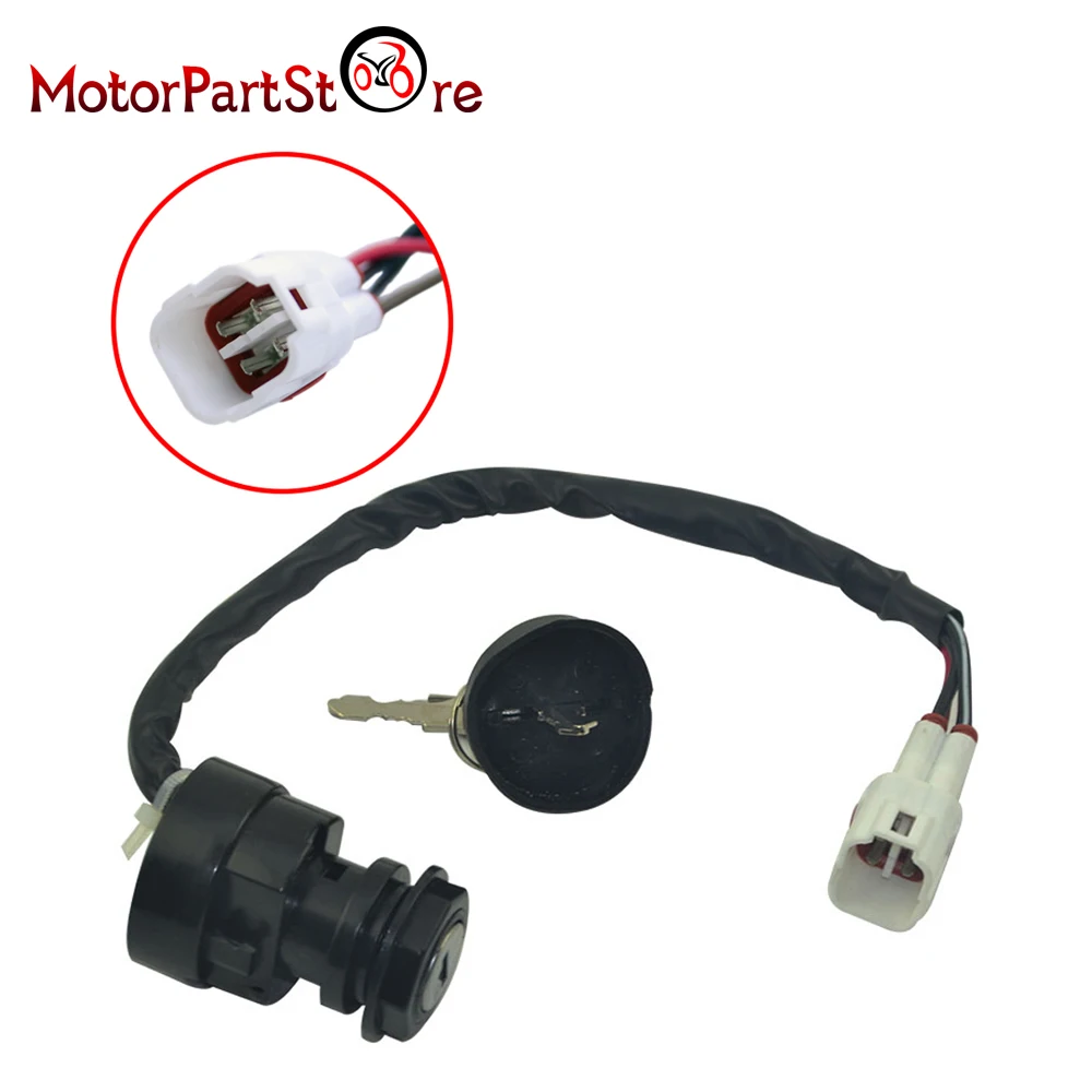 Ignition Key Switch For Yamaha YFM225 1986-1988, YFM350 1987-1995 - Foto 3