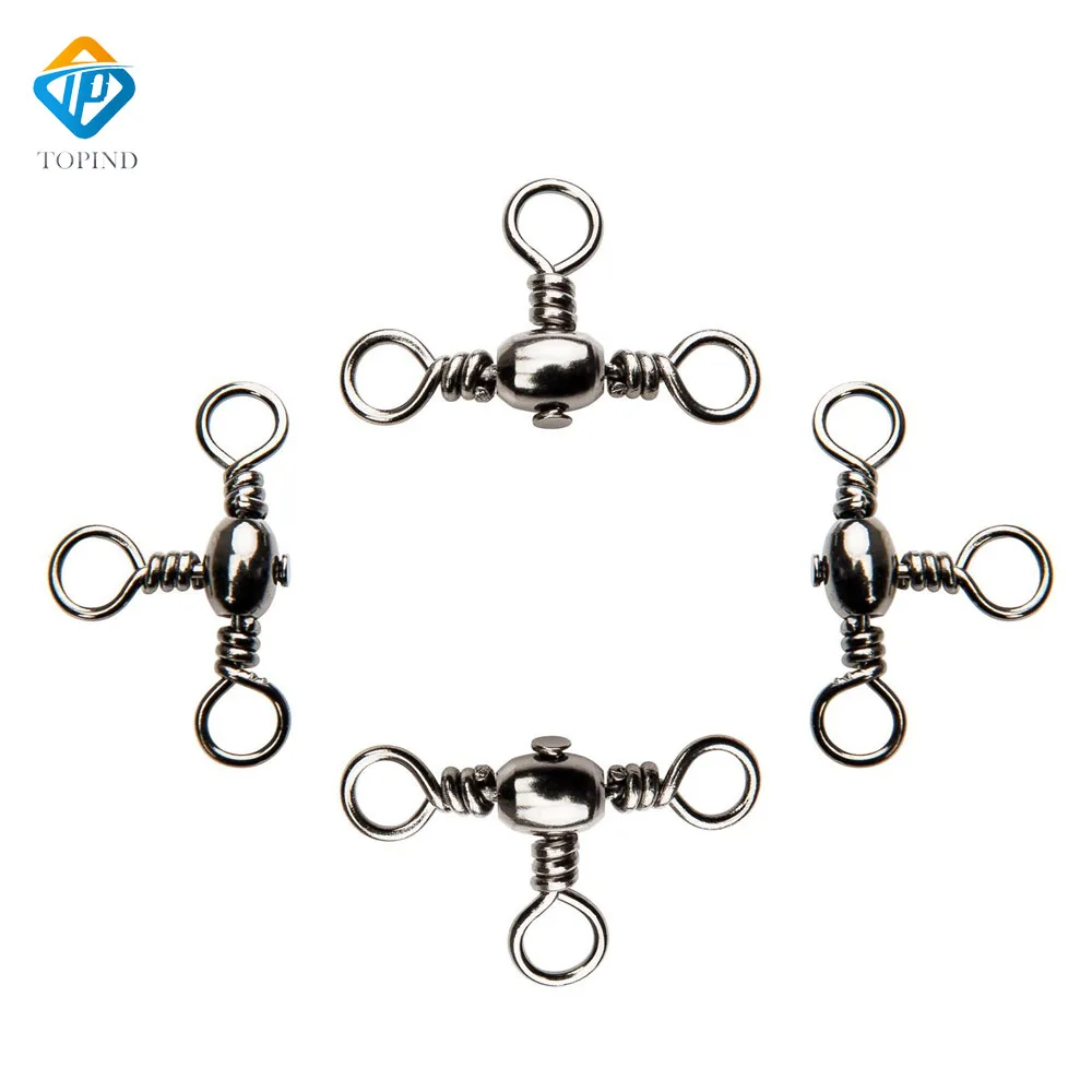 

1000pcs Global source Barrel triple swivel swivels style A 14*16