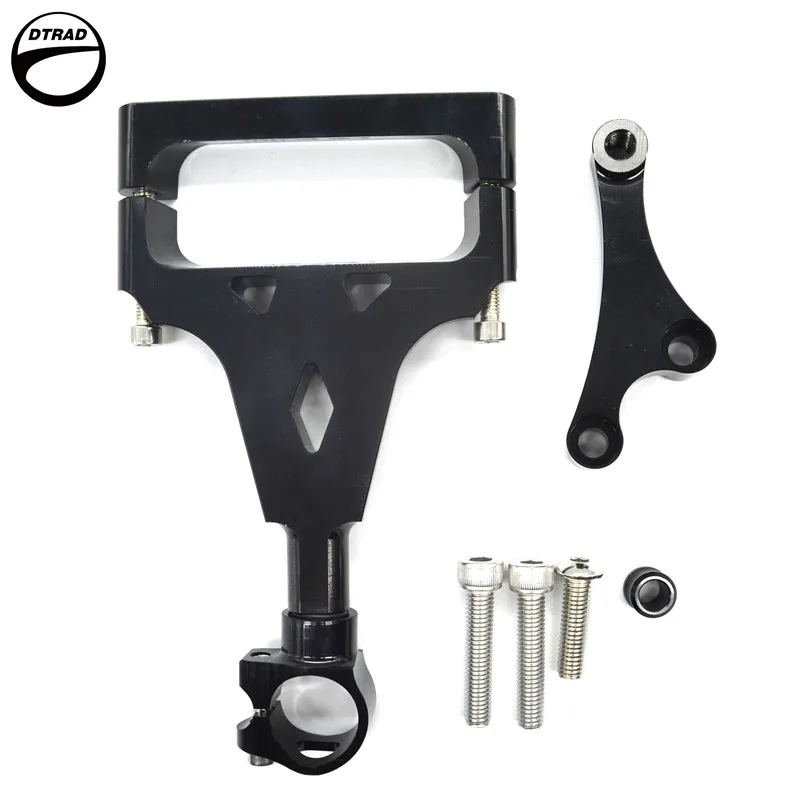 

DTRAD Adjustable Motorcycle Steering Stabilize Damper Bracket Mount Kit For Kawasaki Z750 Z1000 2003-2009