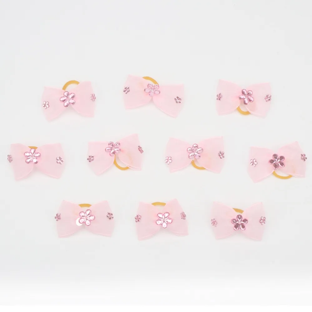 Small Dogs Accessories Bows Hair Product Yorkshire terrier For Pets Supplies Grooming animali accessori per cani | Дом и сад