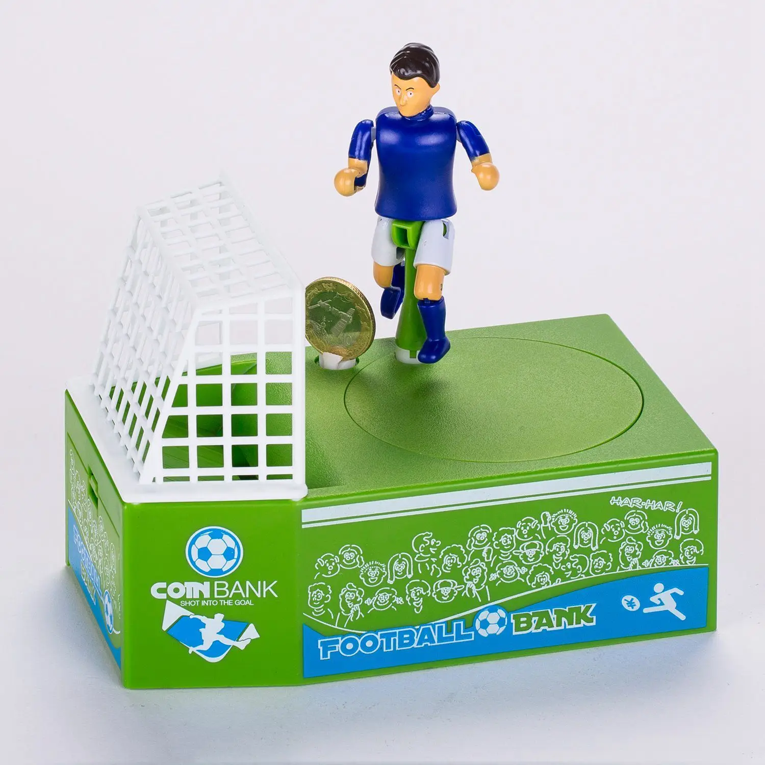 Коробочка в футболе. Интерактивная копилка футболист. Интерактивная копилка футбол. Копилка "футболист". Футбол банк игрушка.
