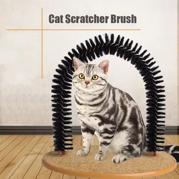 

SMARTPET High-quality Round Arched Pet Scratcher Brush Comfortable Dog Cat Massage Brush Comb for Car Scatching Rubbing Brush