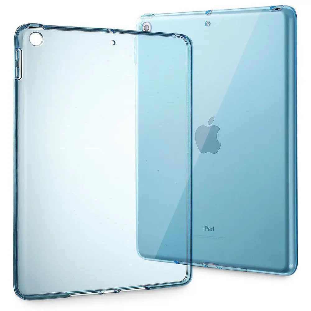 Для Apple iPad Air 2 Ipad 6 Чехол funda силиконовый мягкий ТПУ для iPad Air 2 Чехол прозрачный для iPad 6 Задняя Крышка планшета