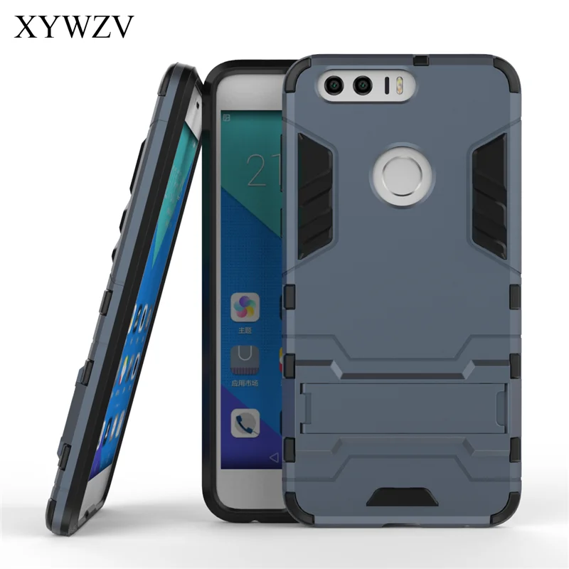 

For Cover Huawei Honor 8 Case Robot Hard Rubber Phone Cover Case For Huawei Honor 8 Cover For Huawei Honor 8 Coque XYWZV