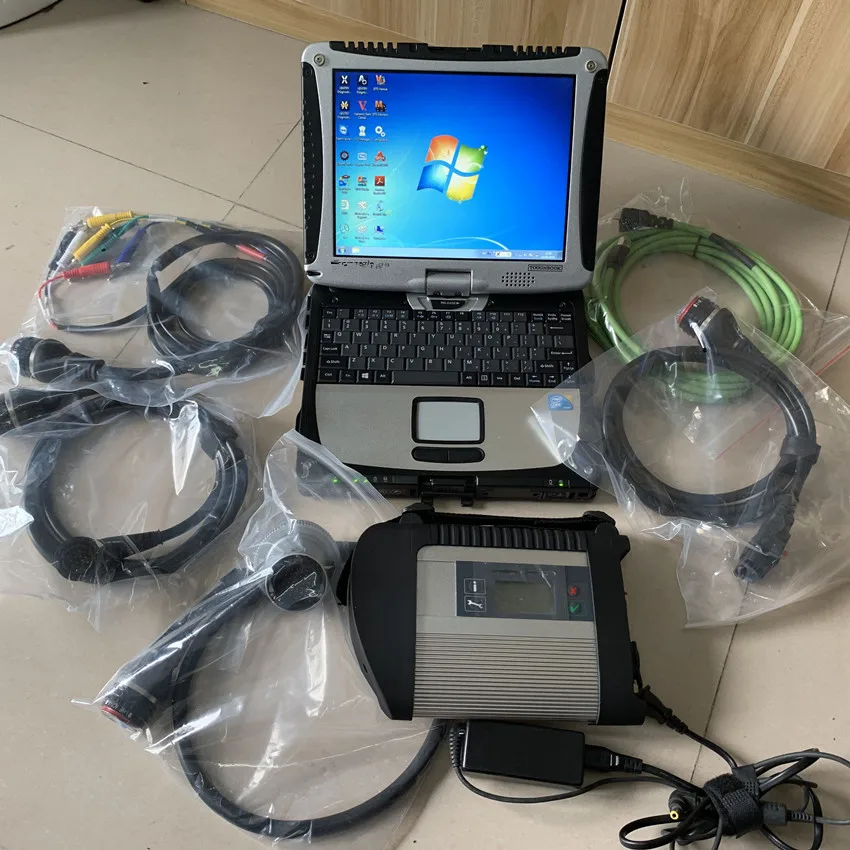 MB Star C4 HDD программное обеспечение 2021 06 в 320 ГБ с CF19 CF-19 ноутбук Windows 10 Sd Подключение