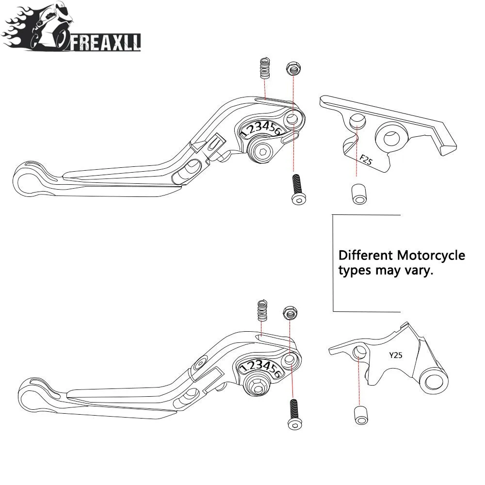 CNC мотоцикла тормозной рычаг сцепления регулируемые складные Выдвижная для Honda VFR VFR1200/VFR1200F/VFR400 NC30/VFR750/VFR800/VFR800F