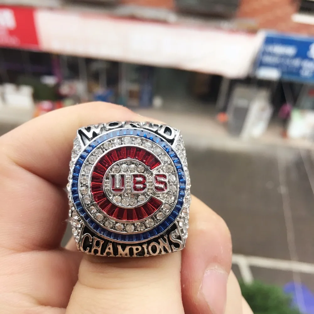 2016 Chicago Cubs World Series Championship Ring 8 14Size For ZOBRIST