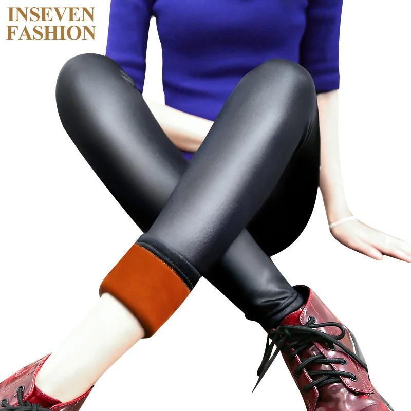 Autumn and Winter Plus Size Pants Women Velvet Thick Warm