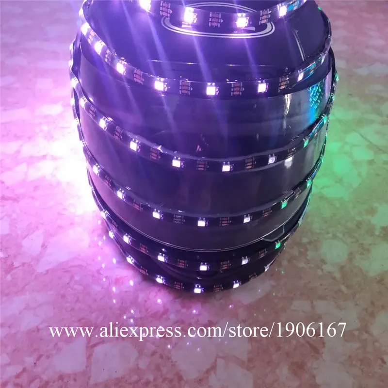 LED helmet Luminous helmet costume Alexander robot07