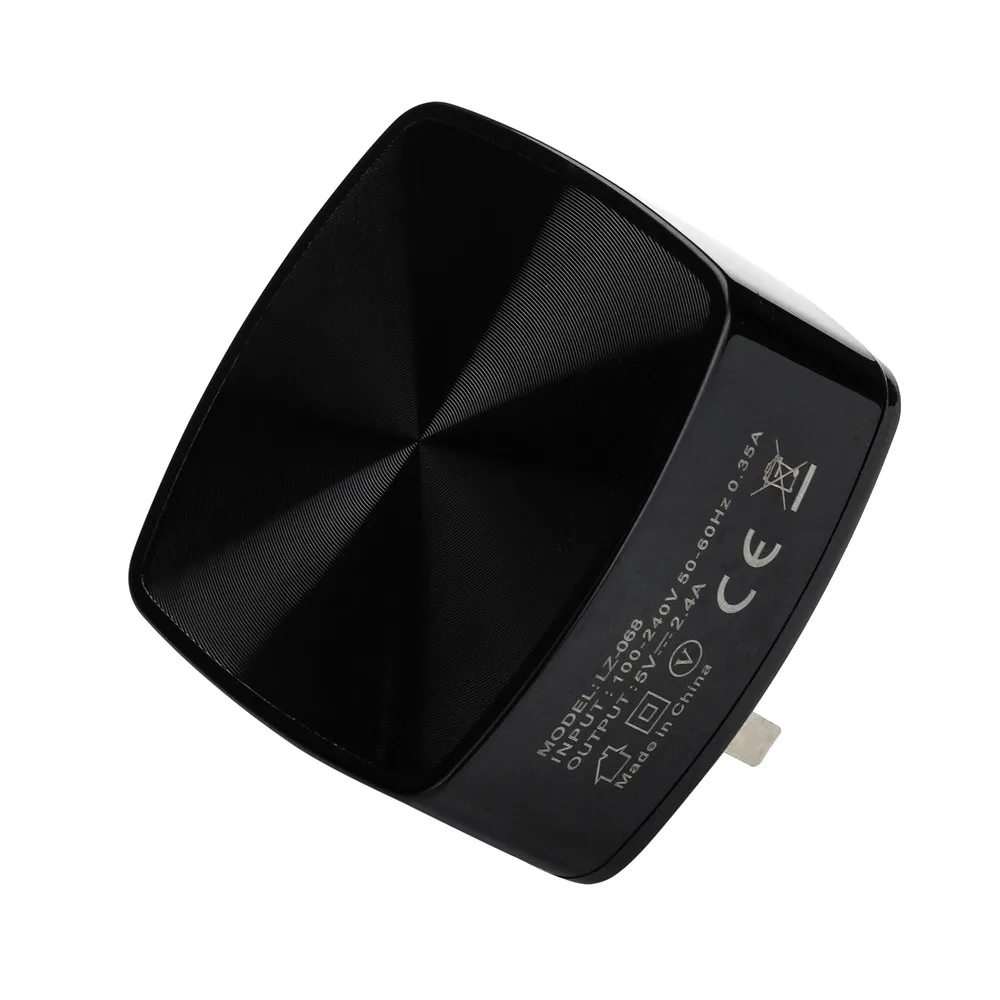 Универсальный ЕС/Великобритания 5 V 3.1A 2 Порты и разъёмы USB2.0 стены Зарядное