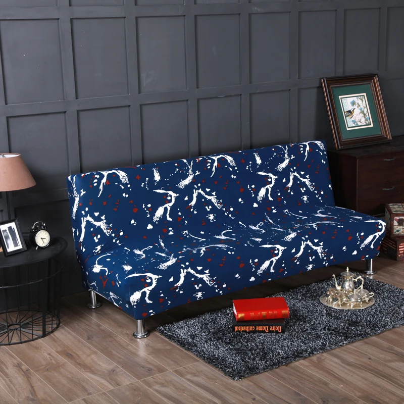 Elastic Sofa Slipcover Covers Tight Wrap Couch For Without Armrest