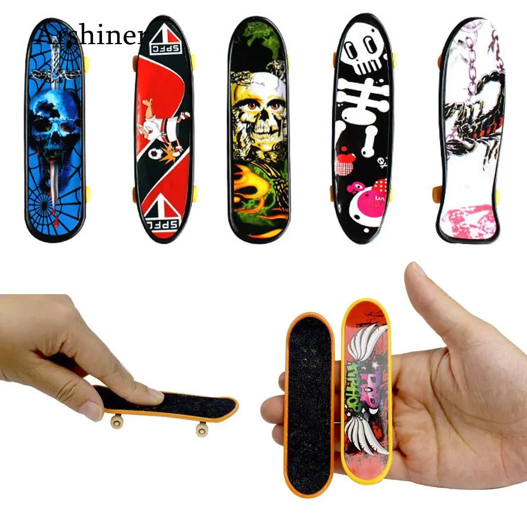 

Fingerboards School Skateboard Mini Party Office Kids Adult 9g Home etc Pattern Cartoon Toy Game Kids Finger