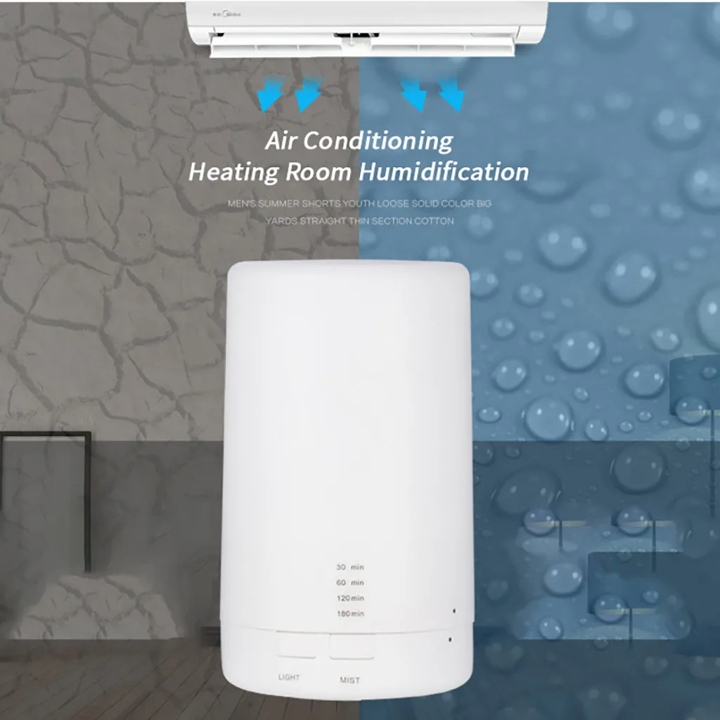 

LED Aroma Essential Diffuser Air Humidifier Purifier Aromatherapy USB mini silent humidifier new 427