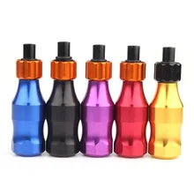 Татуировка ручка 25 мм ручка трубы ручка алюминиевая противоскользящая Регулировка тела Искусство Перманентный макияж для электрической татуировочная машинка иглы