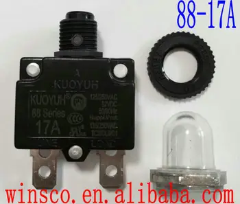 

10PCS/LOT 88-17A Waterproof cap 100% KUOYUH CIRCUIT BREAKER 88 SERIES 17A