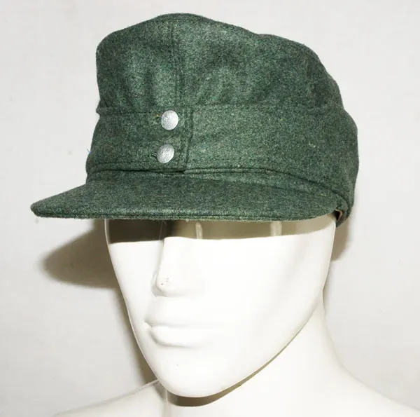  WWII GERMAN WH EM M43 PANZER WOOL FIELD CAP SIZE-31733