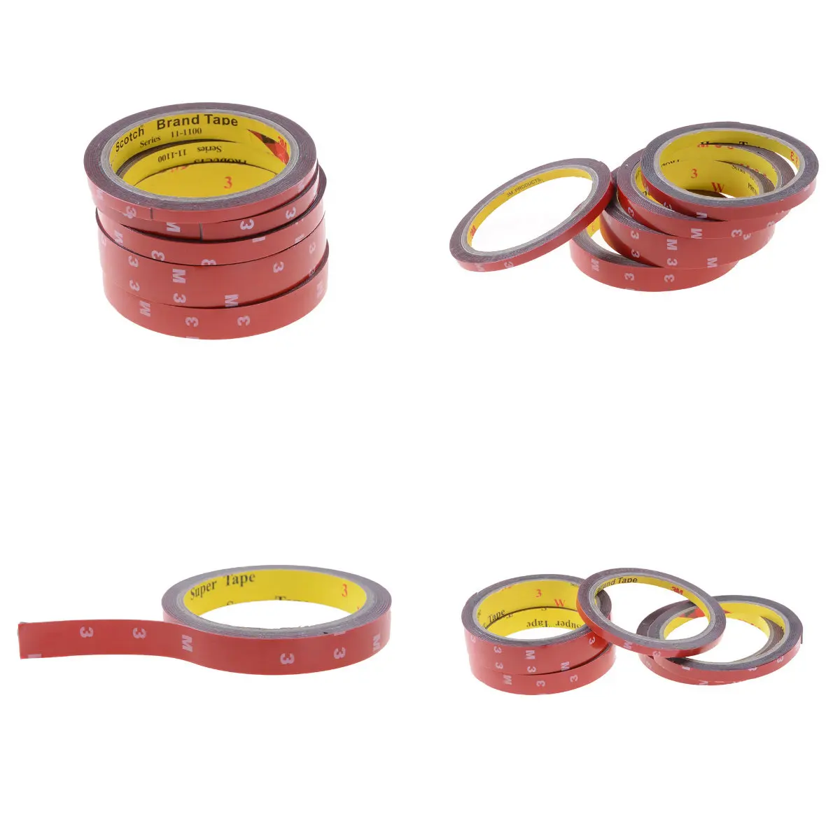 

6/8/10/15/20mm 3M Double Side Tape Car Screen Repair Sticky Office Decoration Supplies Adhesive