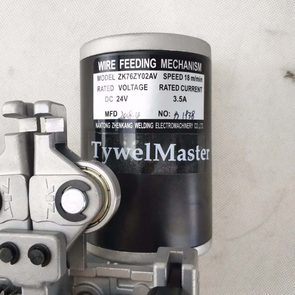 Wire Feeder DC 24V Double Drive Welding Wire Feeding Assembly ZK 76ZY-02AV for MIG/MAG Welder Welding Machine 4